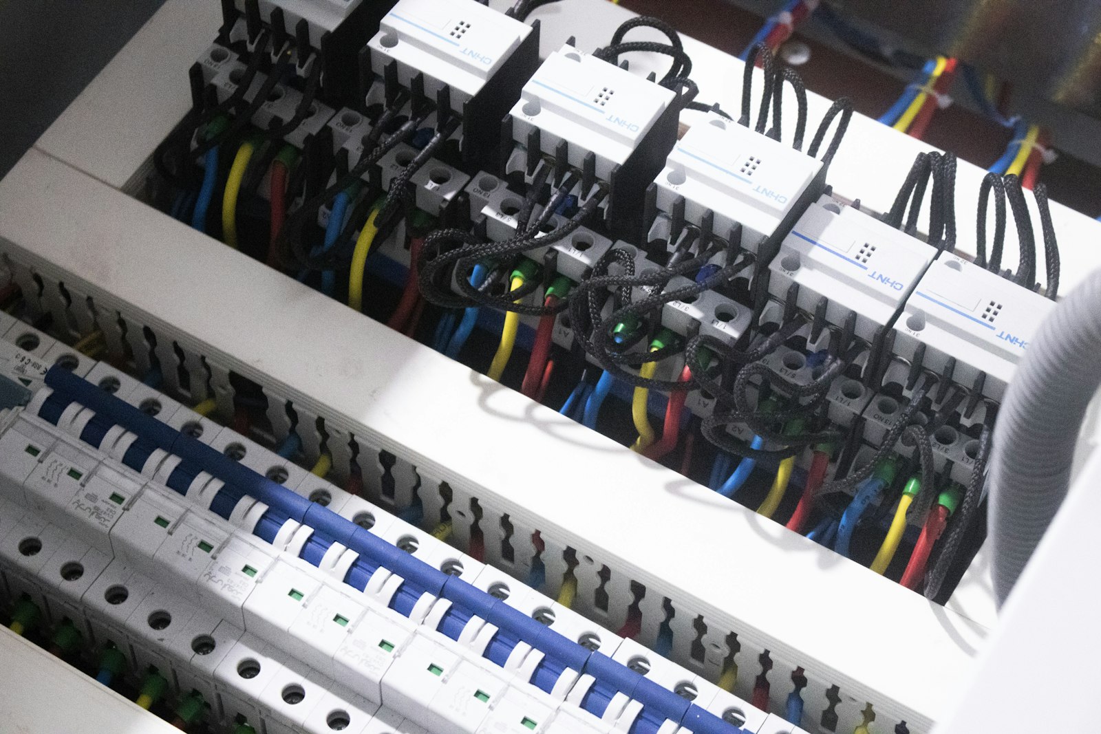 Verdeelkast klaar voor de elektrische keuring